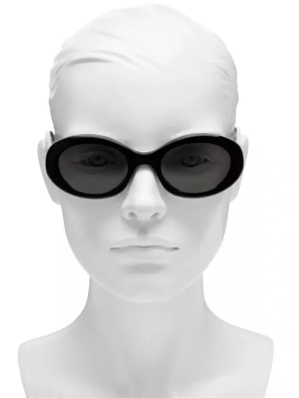 Celine Triomphe Sunglasses in White and Gold